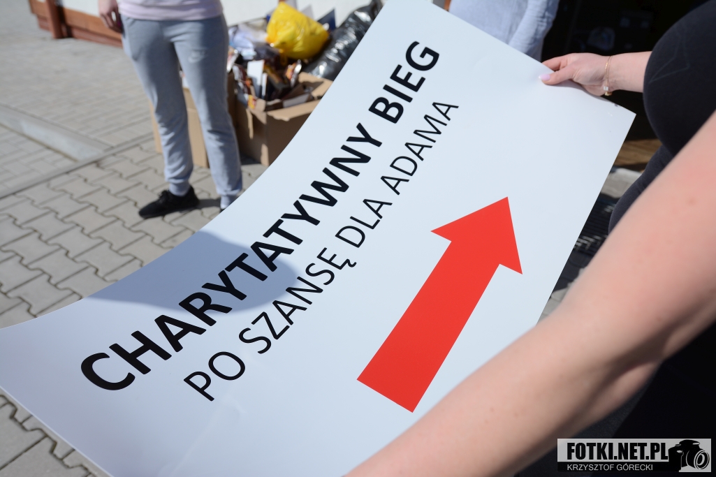 2019.03.23 - CHARYTATYWNY BIEG PO SZANSĘ DLA ADAMA - PRZYGOTOWANIA-DZIEŃ PRZED