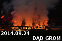 2014.09.24 - DĄB KĘBŁOWO - GROM WOLSZTYN