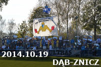 2014.10.19 - DĄB KĘBŁOWO - ZNICZ OBRA